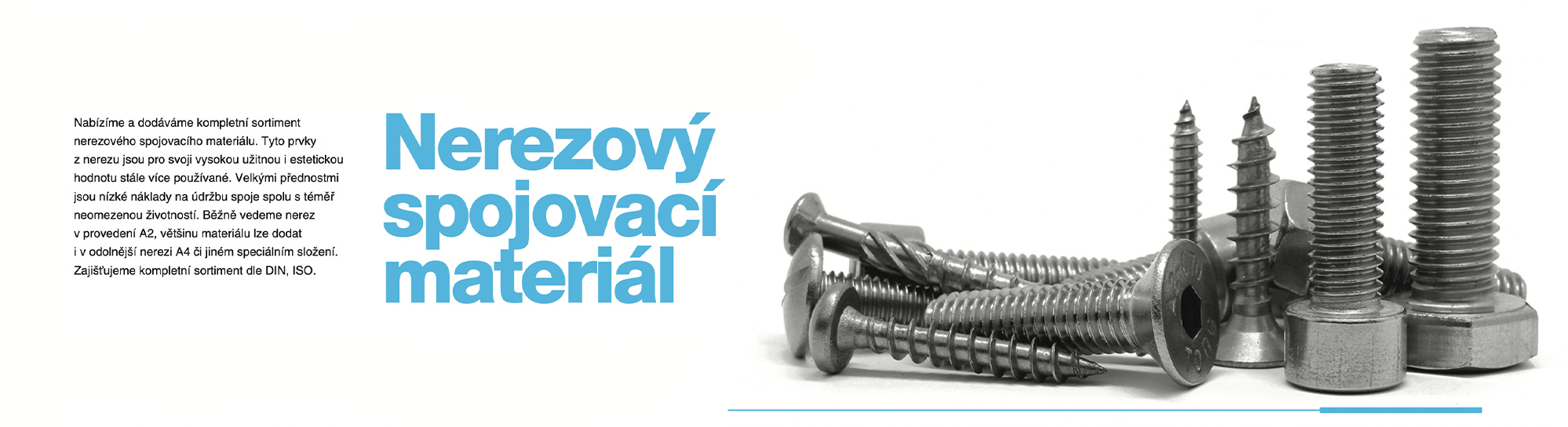 Nerezový spojovací materiál