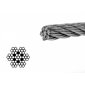 Nerezové lano 7x7 středně ohebné A4 (DIN 12385-4)
